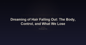 Dreaming of Hair Falling Out: The Body, Control, and What We Lose