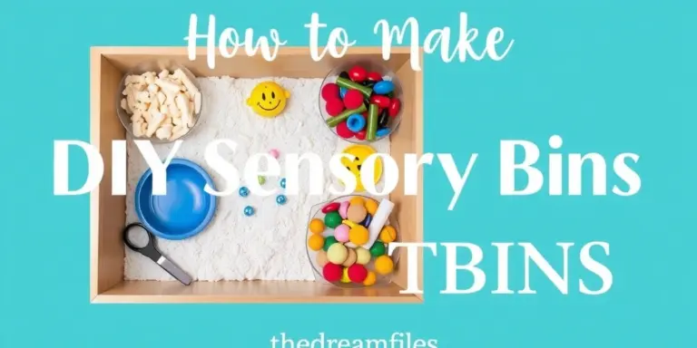 How to Make DIY Sensory Bins for Toddlers in 2025 - thedreamfiles