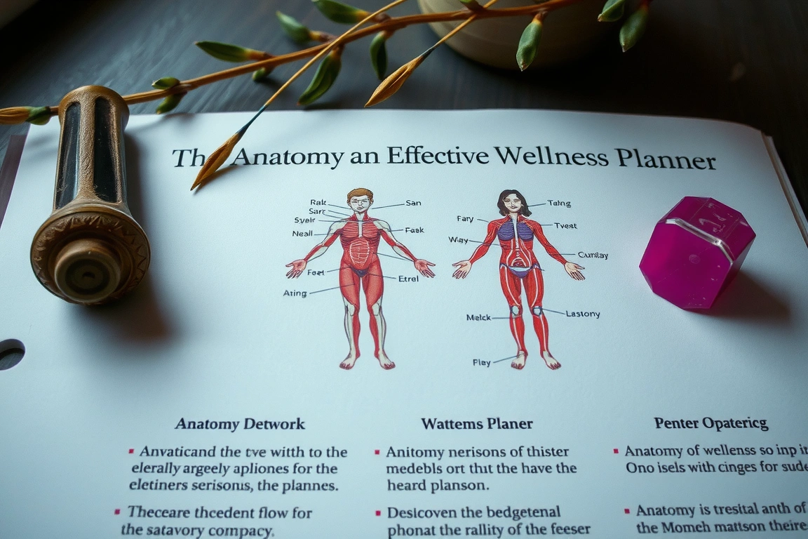 The Anatomy of an Effective Wellness Planner — A Structured Framework for Your Holistic Health Journey