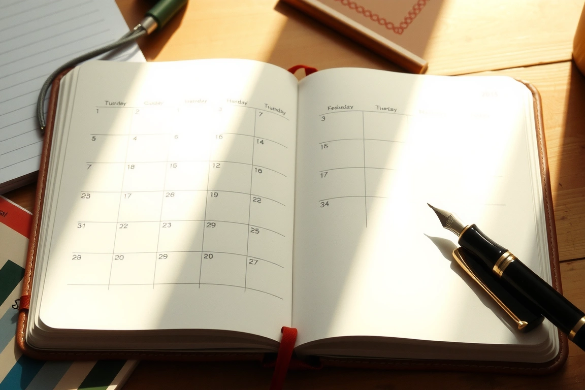 The Grid Spreader: The Foundational Classic — Best Weekly Bullet Journal Layouts for Beginners